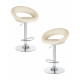 Набор 2 шт Стул барный DOBRIN MIRA (кремовый) - купить в Екатеринбурге, в наличии