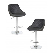 Набор 2 шт Стул барный DOBRIN LOGAN (серый)