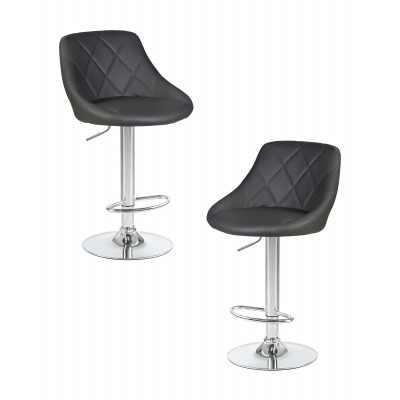 Набор 2 шт Стул барный DOBRIN LOGAN (серый)