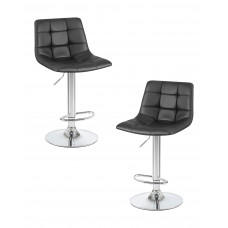 Набор 2 шт Стул барный DOBRIN TAILOR (чёрный)
