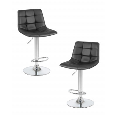 Набор 2 шт Стул барный DOBRIN TAILOR (чёрный) - купить в Екатеринбурге, в наличии