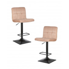 Набор 2 шт Стул барный DOBRIN DOMINIC (мокко велюр (MJ9-9))