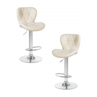 Набор 2 шт Стул барный DOBRIN BARNY (кремовый)