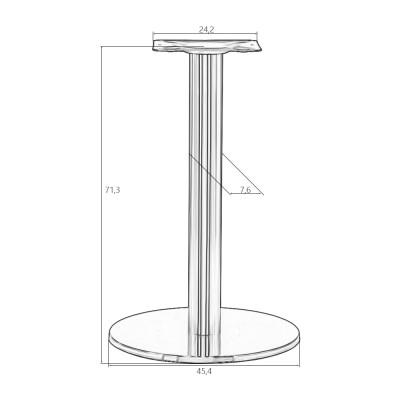 Подстолье обеденное DOBRIN SCOTT - купить в Екатеринбурге, в наличии