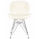 Набор 4 шт Стул обеденный DOBRIN BUTTERFLY CHROME (ножки хром, цвет кремовый)