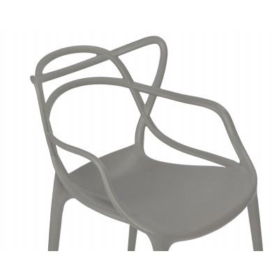 Набор 4 шт Стул обеденный DOBRIN MASTERS (светло-серый (GR-01)) - купить в Екатеринбурге, в наличии