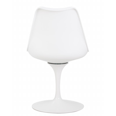 Стул обеденный DOBRIN TULIP (белое основание, цвет белый (W-02))