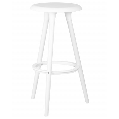 Набор 4 шт Табурет барный DOBRIN ROYCE WHITE (белый (W-02)) - купить в Екатеринбурге, в наличии