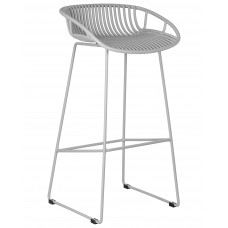 Стул барный DOBRIN FRANK (светло-серый)