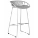 Стул барный DOBRIN FRANK (светло-серый)