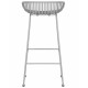 Стул барный DOBRIN FRANK (светло-серый)