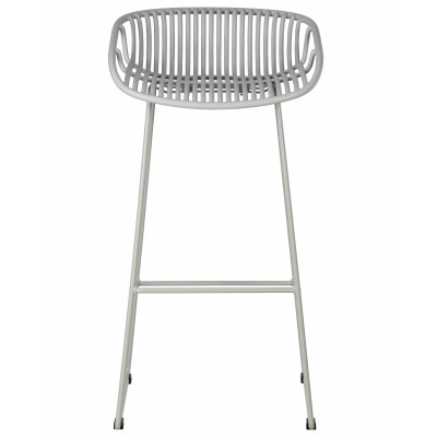 Стул барный DOBRIN FRANK (светло-серый)