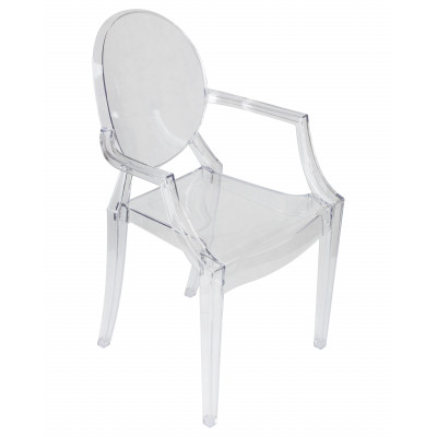 Стул обеденный DOBRIN LOUIS GHOST (цвет прозрачный) - купить в Екатеринбурге, в наличии