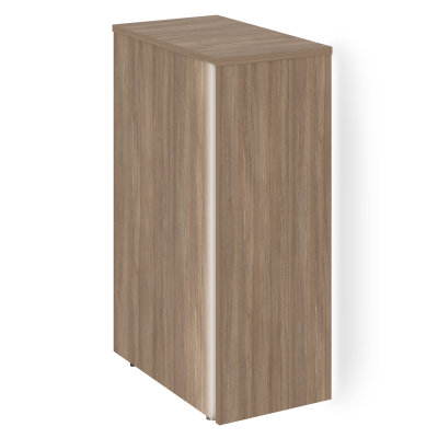 Оникс Тумба с подсветкой 4 ящика завершающая, правая O.R-TV-4.S (R) Дуб Аризона 436*767*1185