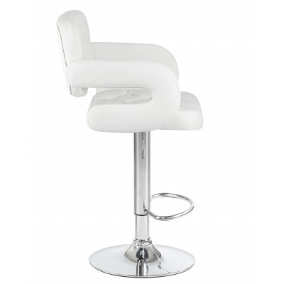 Стул барный DOBRIN TIESTO (белый) - купить в Екатеринбурге, в наличии