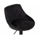 Стул барный DOBRIN LOGAN BLACK (черный велюр (MJ9-101))