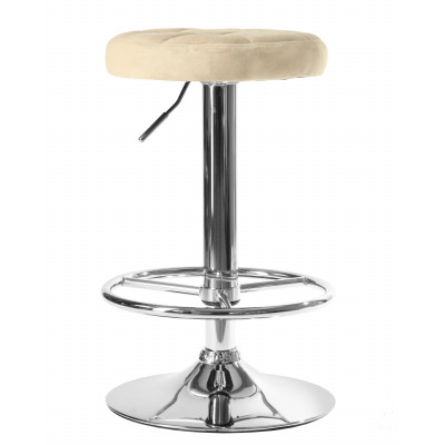 Набор 2 шт Табурет барный DOBRIN BRUNO (бежевый велюр (MJ9-10)) - купить в Екатеринбурге, в наличии