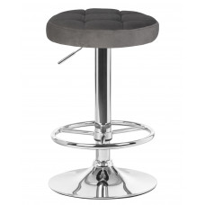 Табурет барный DOBRIN BRUNO (серый велюр (MJ9-75))