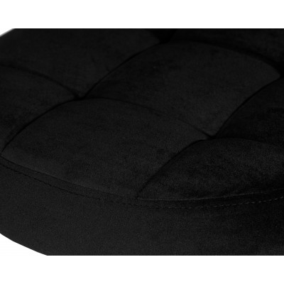 Набор 2 шт Табурет барный DOBRIN BRUNO GOLD (черный велюр (MJ9-101)) - купить в Екатеринбурге, в наличии