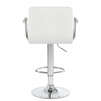 Стул барный DOBRIN KRUGER ARM (белый) - купить в Екатеринбурге, в наличии