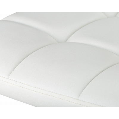 Стул барный DOBRIN KRUGER ARM (белый) - купить в Екатеринбурге, в наличии