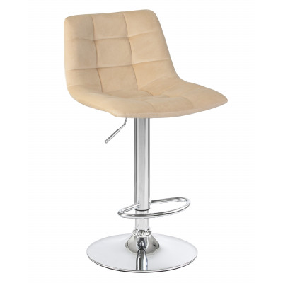 Стул барный DOBRIN TAILOR (бежевый велюр (MJ9-10)) - купить в Екатеринбурге, в наличии