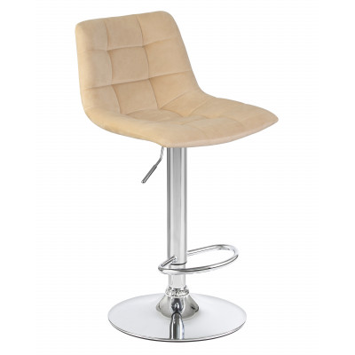 Стул барный DOBRIN TAILOR (бежевый велюр (MJ9-10)) - купить в Екатеринбурге, в наличии