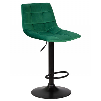 Набор 2 шт Стул барный DOBRIN TAILOR BLACK (зеленый велюр (MJ9-88))
