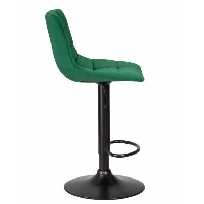 Набор 2 шт Стул барный DOBRIN TAILOR BLACK (зеленый велюр (MJ9-88))