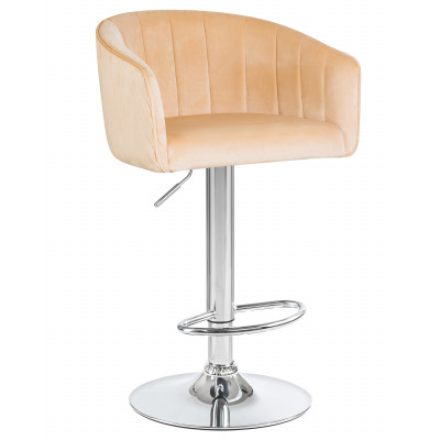 Стул барный DOBRIN DARCY (песочный велюр (1922-3))
