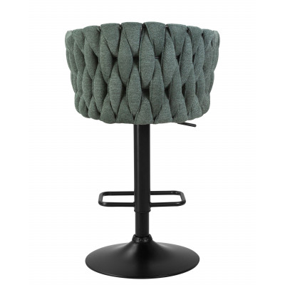 Стул барный DOBRIN LEON (зеленая ткань (LAR 275-23)) - купить в Екатеринбурге, в наличии