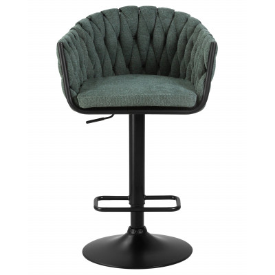 Стул барный DOBRIN LEON (зеленая ткань (LAR 275-23)) - купить в Екатеринбурге, в наличии