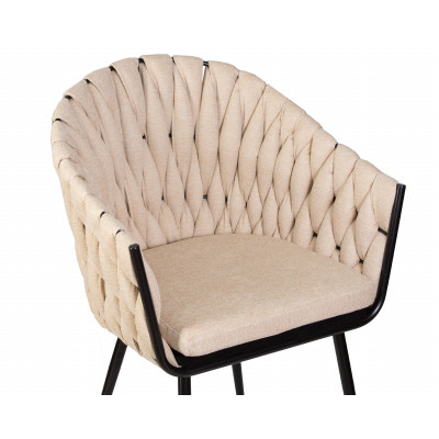 Набор 2 шт Стул обеденный DOBRIN MATILDA (бежевая ткань (LAR 275-1)) - купить в Екатеринбурге, в наличии