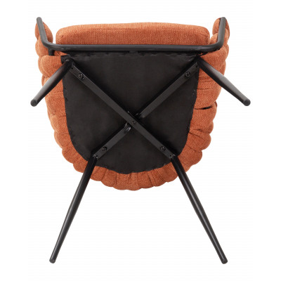 Стул обеденный DOBRIN MATILDA (оранжевая ткань (LAR 275-27)) - купить в Екатеринбурге, в наличии