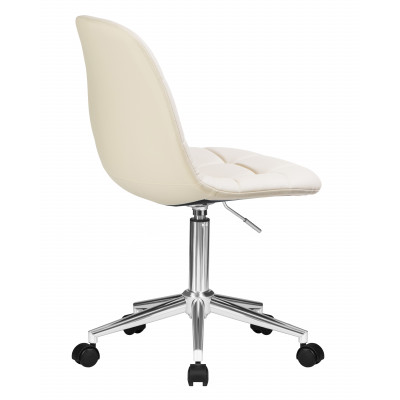 Офисное кресло для персонала DOBRIN MONTY (кремовый) - купить в Екатеринбурге, в наличии