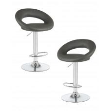 Набор 2 шт Стул барный DOBRIN MIRA (серый)
