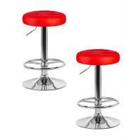 Набор 2 шт Табурет барный DOBRIN BRUNO (красный)