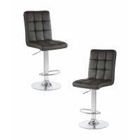 Набор 2 шт Стул барный DOBRIN KRUGER (чёрный)