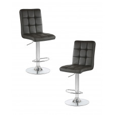 Набор 2 шт Стул барный DOBRIN KRUGER (чёрный)