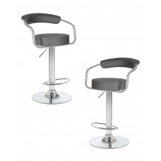 Набор 2 шт Стул барный DOBRIN MARTA (серый)