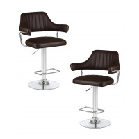 Набор 2 шт Стул барный DOBRIN CHARLY (коричневый)