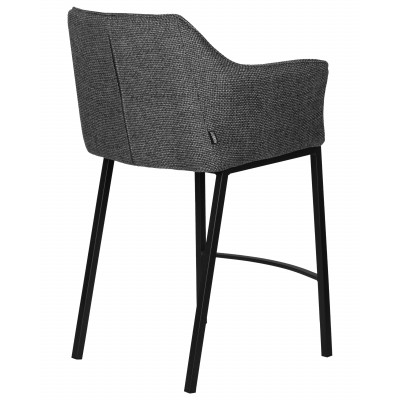Набор 2 шт Стул барный DOBRIN LUCAS COUNTER (серая ткань (F-22))