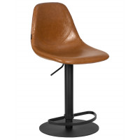 Стул барный DOBRIN ROME (коричневый винтажный PU (MS09))