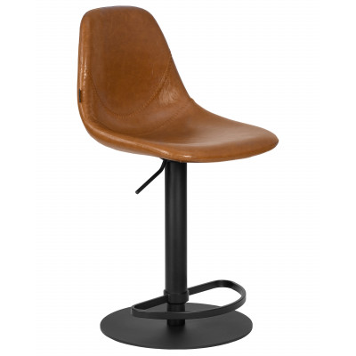 Стул барный DOBRIN ROME (коричневый винтажный PU (MS09)) - купить в Екатеринбурге, в наличии