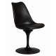 Стул обеденный DOBRIN TULIP (черное основание, цвет черный (B-03)) - купить в Екатеринбурге, в наличии