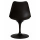 Стул обеденный DOBRIN TULIP (черное основание, цвет черный (B-03)) - купить в Екатеринбурге, в наличии