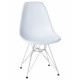 Набор 4 шт Стул обеденный DOBRIN DSR (ножки хром, цвет белый (W-02))