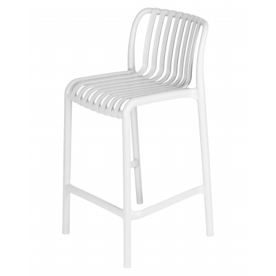 Стул полубарный DOBRIN CHLOE (белый (W-02)) - купить в Екатеринбурге, в наличии
