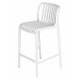 Стул полубарный DOBRIN CHLOE (белый (W-02)) - купить в Екатеринбурге, в наличии