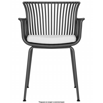 Набор 4 шт Стул обеденный DOBRIN ROSS (темно-серый (GR-04) без подушки) - купить в Екатеринбурге, в наличии